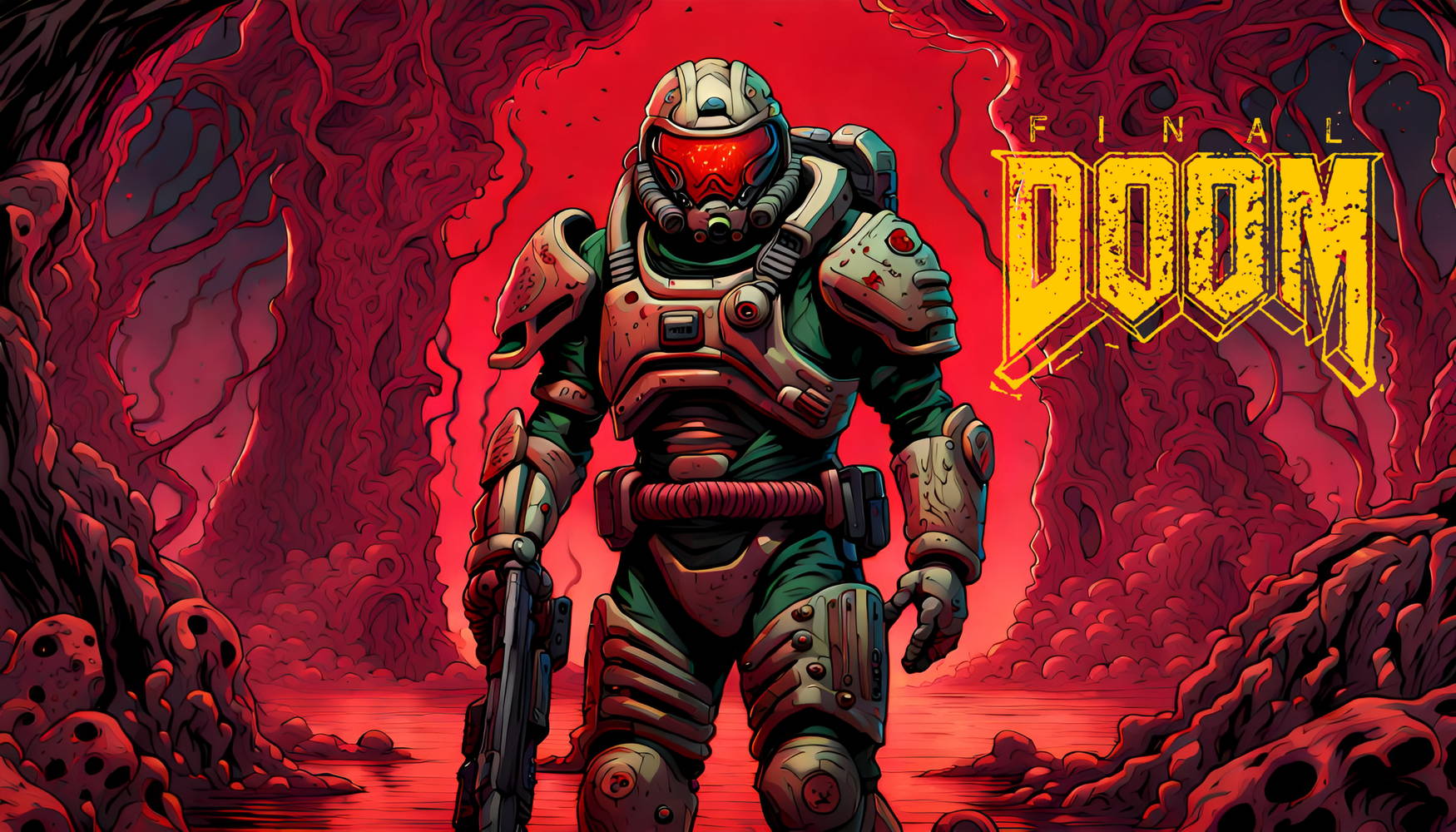 DOOM game wallpaper