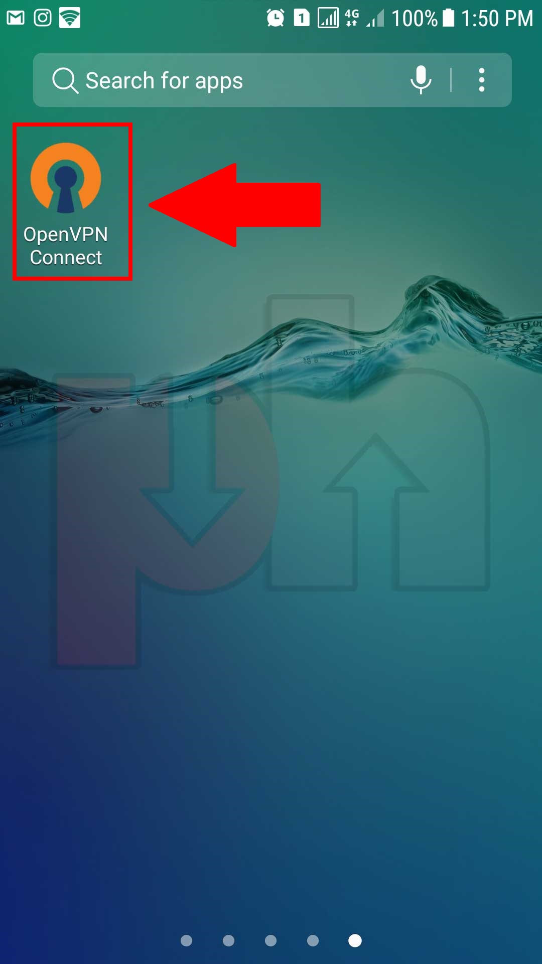 required application for connection android
