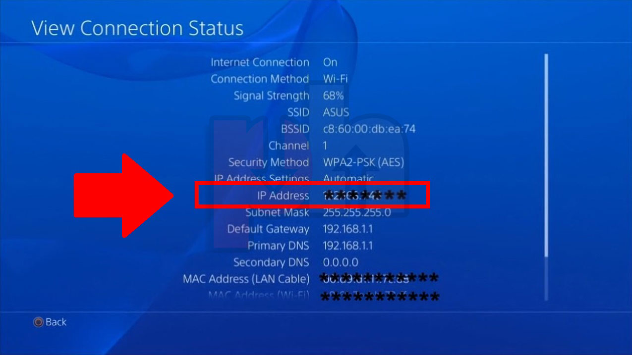 Choosing network type for PS console