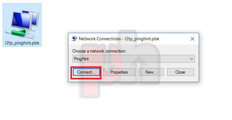 L2TP Phonebook connection