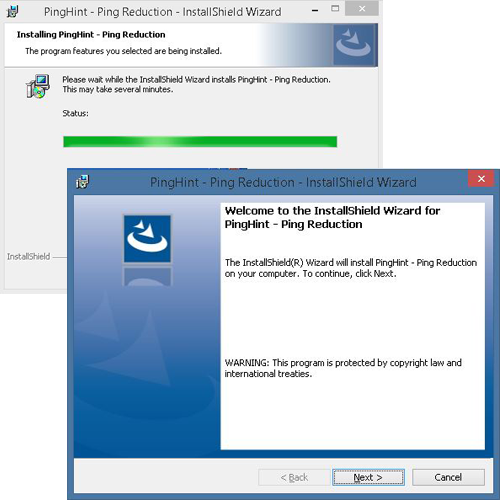 Smart Connection application installation interface screen shot