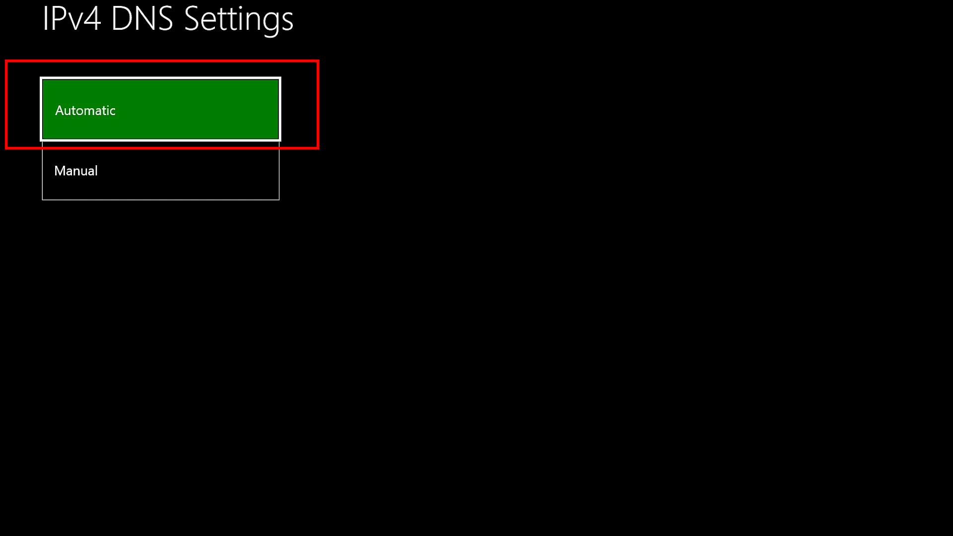 Entering Settings on Xbox one/Xbox 360 game console